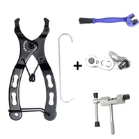 Outil de maillon de chaîne de vélo avec crochet VTT chaîne de vélo de route pince multi-liens pince outil de vélo