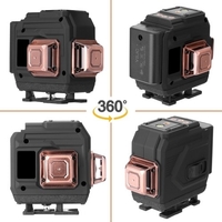 Outil de niveau laser multifonctionnel 3D 12 lignes KKmoon lignes horizontales verticales avec fonction d