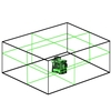 Outil de niveau laser multifonctionnel 3D 12 lignes lignes horizontales verticales avec fonction d