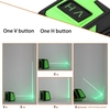 Outil de nivellement de grande fenêtre de niveau laser multifonctionnel à 2 lignes KKmoon avec fonction d