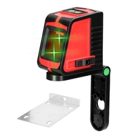 Outil de nivellement multifonctionnel à 2 lignes de niveau laser à grande fenêtre avec fonction d