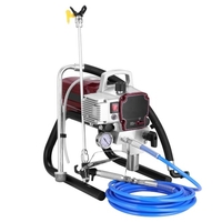 Outil de peinture à alimentation interne de pulvérisateur de peinture électrique de machine de pulvérisation sans air à haute pression professionnelle de KKmoon