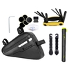 Outil de réparation de sac de vélo WEST BIKING Costume multifonction Kit de réparation de pneu de masque facial