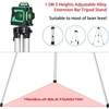 Outil multifonctionnel de niveau laser 3D 12 lignes Lignes horizontales verticales avec fonction d