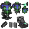 Outil multifonctionnel de nivellement de batterie au lithium rechargeable par USB de niveau laser 3° de niveau laser de 16 lignes avec des lignes d