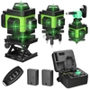 Outil multifonctionnel de nivellement de batterie au lithium rechargeable par USB de niveau laser 3° de niveau laser de 16 lignes avec des lignes d