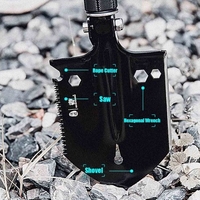 Outil multifonctionnel de pelle extérieure HX pour les activités de plein air Machine portable en alliage d