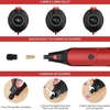 Outil rotatif 160 W Outil multifonctionnel Vitesse variable 8000-35000 tr/min Parfait pour les créations de bricolage Projets d