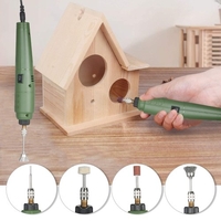 Outil rotatif multifonctionnel 12 V broyeur électrique portable 14000 tr / min coupeur rotatif avec 48 pièces accessoires pour projets d