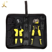 Outils de sertissage de panneau solaire professionnels PARON 2.5-6mm² 14-10AWG Kit de coupe de connecteur de fil solaire pour pince à dénuder avec pince à dénuder
