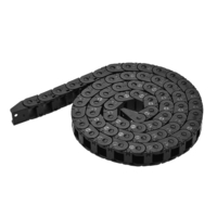Ouverture de pont Nylon Câble de remorquage Tapis de dérive Drag Chain Wire Carrier 3D Pinter Accessoire 10 * 11mm 1M Longueur