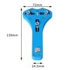 Ouvre-boîtier de montre réglable universel 3 broches montres couverture arrière outil de retrait réparation de montre et remplacement de la batterie