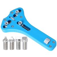 Ouvre-boîtier de montre réglable universel 3 broches montres couverture arrière outil de retrait réparation de montre et remplacement de la batterie