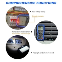 OWON OW18E 4 1/2 chiffres multimètre intelligent BLE 4.0 multimètre LCD numérique haute précision RMS True RMS