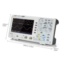 Owon SDS1022 Oscilloscope Oscillomètre Oscilloscope numérique à stockage,  2CH 20MHz 100MS / s 7 "LCD Display
