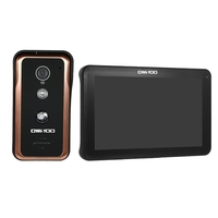 OWSOO 9 pouces moniteur filaire WIFI vidéo porte téléphone sonnette interphone système d