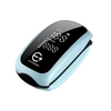 Oxymètre de pouls Rechargeable Accueil Fingertip Finger Clip Oxymètre One Key Surveillance du pouls Saturation en oxygène du sang Détecteur de fréquence cardiaque