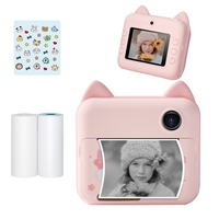 P1 Kids Camera 32 Go Imprimante photo instantanée pour enfants