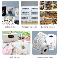 P50 étiquette fabricant Machine poche étiqueteuse Portable thermique autocollant imprimante pour organiser étiquette adhésive bricolage Date Journal étude autocollants