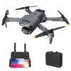 P8 4K caméra Drone double caméra RC quadrirotor avec avec objectif ESC 4 faces obstacle évitement Waypoint vol geste contrôle sac de rangement paquet
