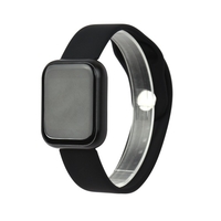 P80 Bracelet intelligent montre de sport de mode 1, 3 pouces IPS écran tactile complet 240x 240px
