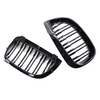 Paire de grilles de calandre avant de remplacement pour BMW série 1 E81 E87 2004-2007 grilles de course de style de voiture