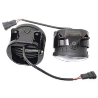 Paire de nouveau kit antibrouillard LED bicolore blanc / jaune pour Honda Nissan Subaru Ford