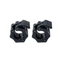 Paire de pinces à haltères serrure à dégagement rapide 1 pouce de diamètre barres de poids standard plaques de collier Clips de musculation entraînement de remise en forme