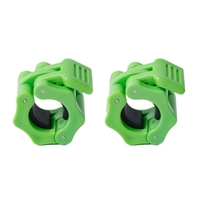 Paire de pinces à haltères serrure à dégagement rapide 1 pouce de diamètre barres de poids standard plaques de collier Clips de musculation entraînement de remise en forme