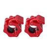 Paire de pinces à haltères serrure à dégagement rapide 1 pouce de diamètre barres de poids standard plaques de collier Clips de musculation entraînement de remise en forme