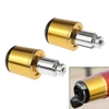 Paire de Universal Moto Moto Aluminium Guidon Bar Ends Plugs Grip Caps