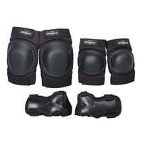 Épaissir Genouillères Set 6 en 1 Protecteur Kit Genouillères Coudières Protège-poignets Ensemble d