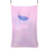 Panier à linge suspendu organisateur de porte suspendu avec sac de rangement mural zippé grande capacité sac de vêtements sales pochettes pour chambre salle de bain dortoir placards de pépinière