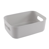 Panier de rangement en plastique Panier de réfrigérateur de cuisine en plastique portable