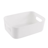 Panier de rangement en plastique Panier de réfrigérateur de cuisine en plastique portable
