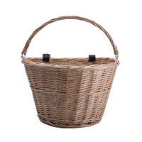 Panier de vélo en guidon en forme de D Guidon avant en osier