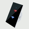 Panneau de commutation intelligent Tuya Smart Life WiFi Touch Curtain