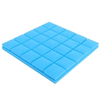 Panneau de mousse acoustique Mousse insonorisée Wedge Studio KTV Wall Echoes Absorption Basse densité (ne retardant pas l