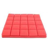 Panneau de mousse acoustique Mousse insonorisée Wedge Studio KTV Wall Echoes Absorption Basse densité (ne retardant pas l