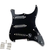 Panneau de pickguard de guitare électrique avec boutons de contrôle de tonalité de Volumes accessoire utilitaire de plaque de ramassage de guitare pour guitariste