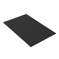 Panneau de plaque de fibre de carbone 3K tissage sergé uni Surface brillante mate feuille de panneau de plaque de fibre de carbone pleine