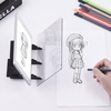 Panneau de protection de copie pour carte de traçage optique portable