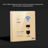 Panneau de routeur 2, 4 GHz intégré au mur d