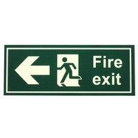Panneau de sortie de sécurité incendie Avertissement Avertissement Signalisation Lumineux