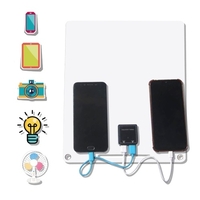 Panneau Solaire 13W 5V avec Double Port USB 2PCS Mousqueton Cellule Solaire en Silicium Polycristallin pour Camping en Plein Air Escalade Randonnée Voyage Compatible pour Smartphones iPhone