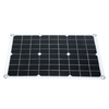 Panneau solaire 50W avec kits de chargeur de batterie de voiture d