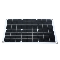 Panneau solaire 50W avec kits de chargeur de batterie de voiture d