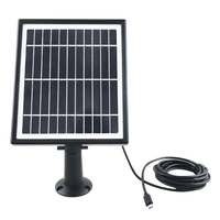 Panneau solaire 5.5V 4W pour chargeur solaire de caméra de sécurité