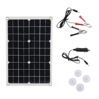 Panneau solaire de silicium monocristallin de 50W 12V / 5V