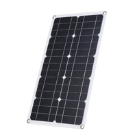 Panneau solaire flexible 50W DC 9V / 18V avec kit de contrôleur d